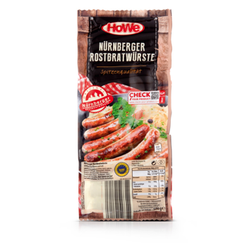 GENUSS 100% AUS ÖSTERREICH Nürnberger Rostbratwürste 300g