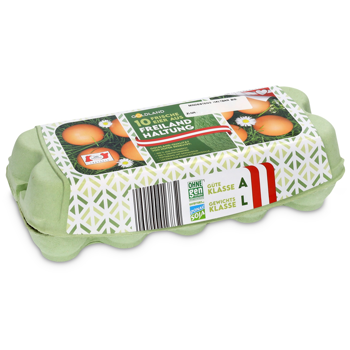 GOLDLAND Frische Eier aus Freilandhaltung 10Stk.