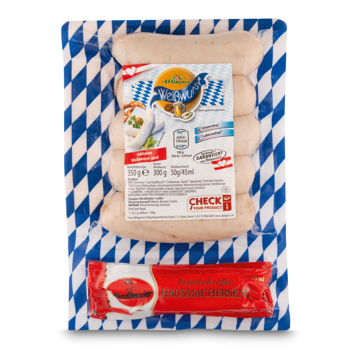 GENUSS 100% AUS ÖSTERREICH Weißwurst inkl, Senf 350g